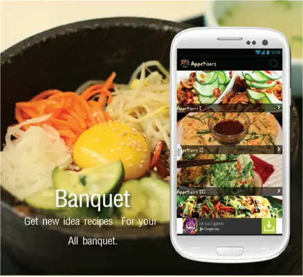 Korean Recipes FREE android App screenshot 2